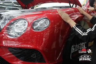 賓利 gt 裝貼美國龍膜 漆面膜 隱形車衣成杰車飾匯