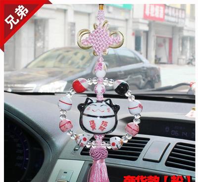 招財貓車掛 汽車掛件 掛飾 吊飾 奢華車飾CH5-B2